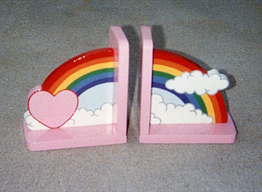 RAINBOW BOOKENDS