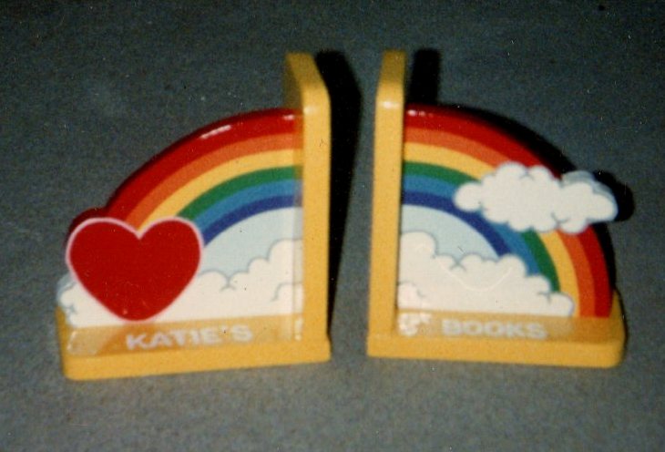 RAINBOW BOOKENDS
